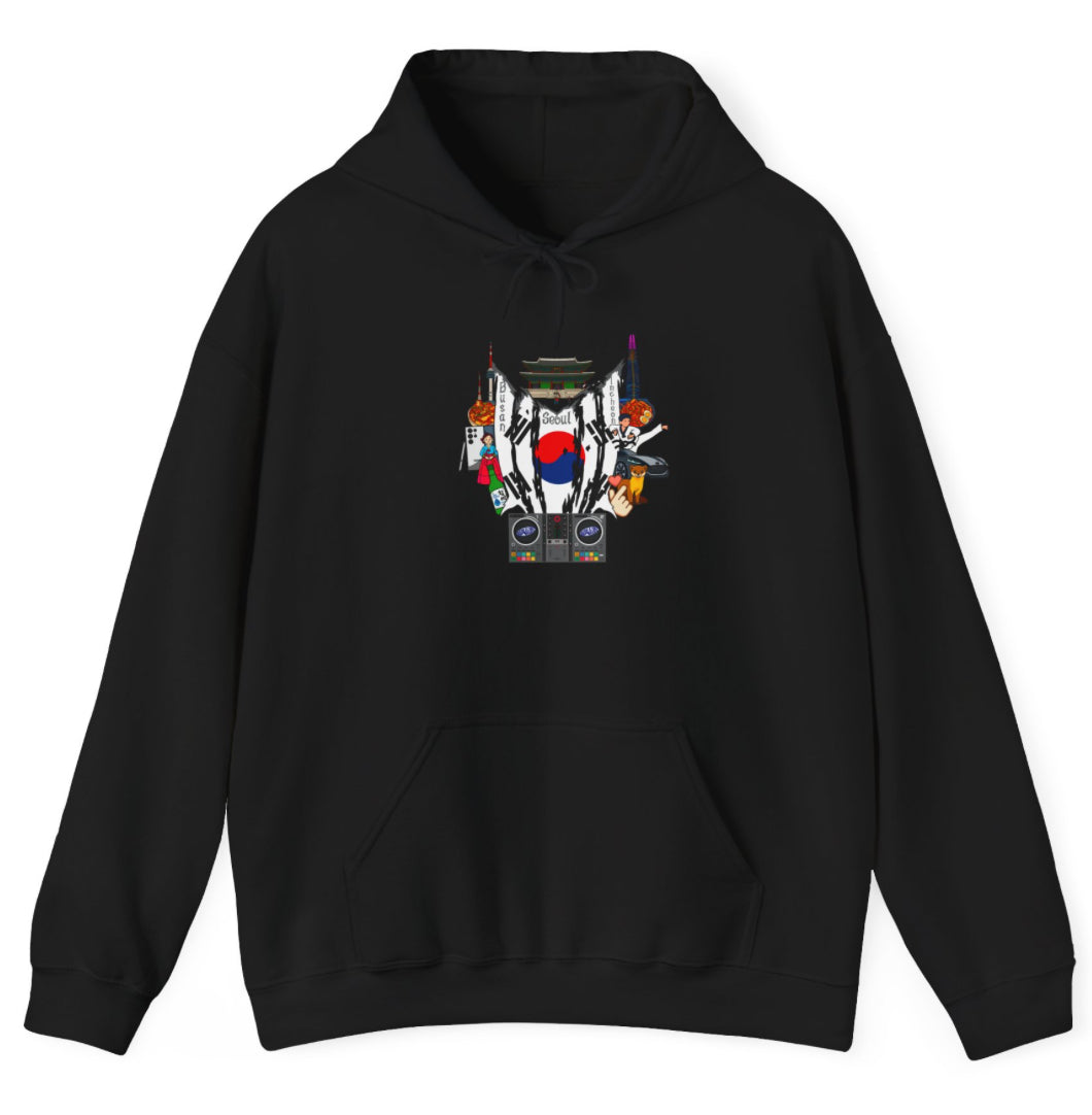 South Korea NewJeans Collage Hoodie