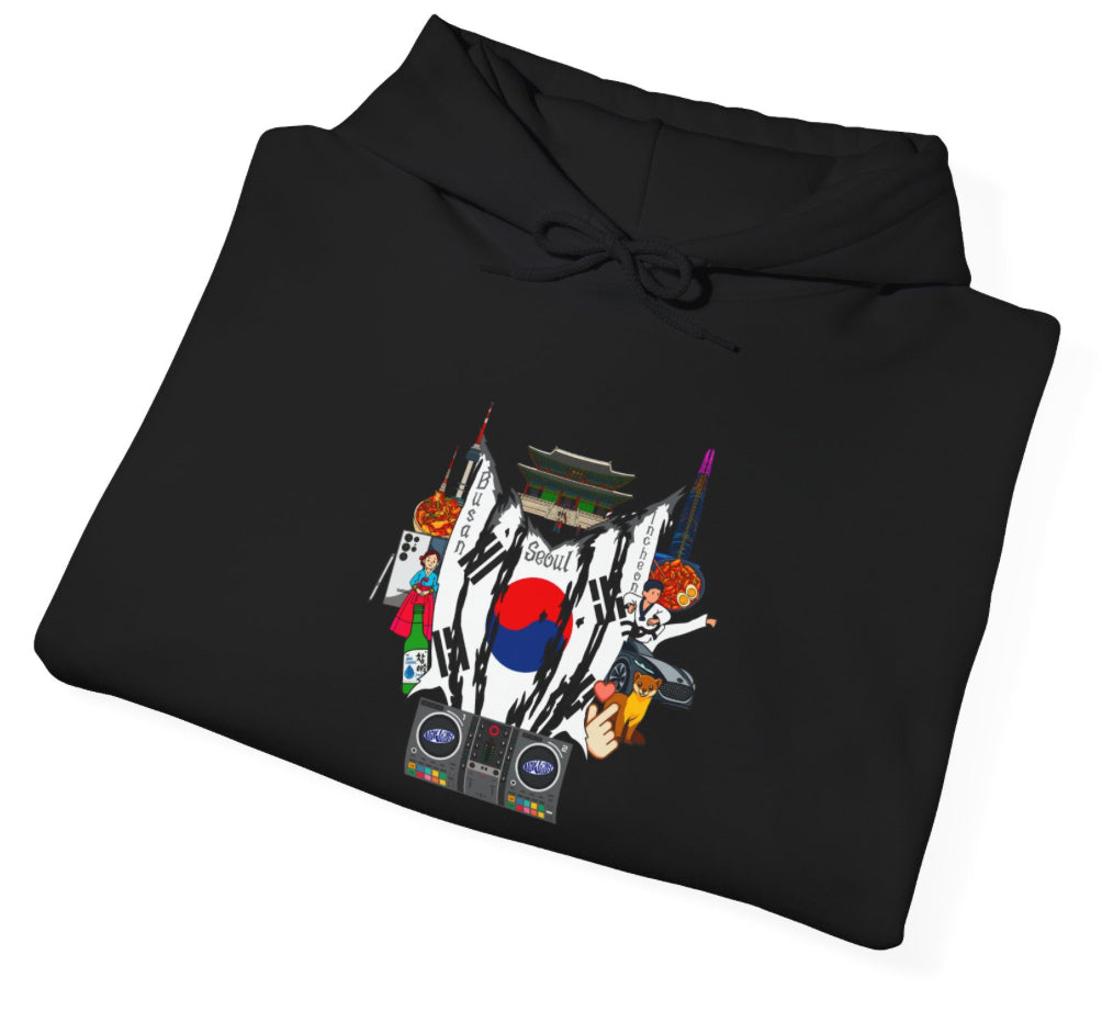South Korea NewJeans Collage Hoodie