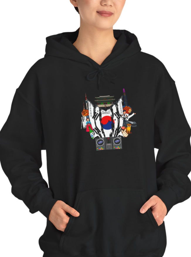 South Korea NewJeans Collage Hoodie