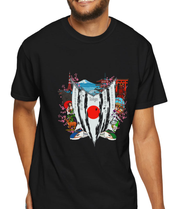 Japan (CellFrieza) Collage T Shirt