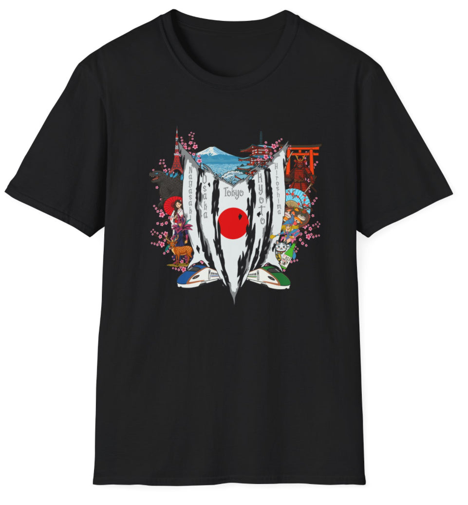 Japan (DarkMagGirl) Collage T Shirt