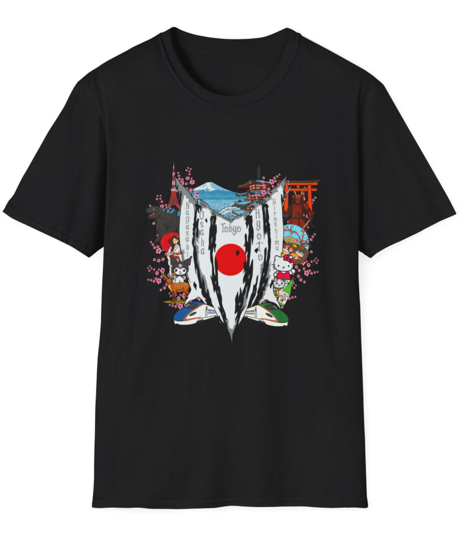 Japan (HelloKitty) Collage T Shirt