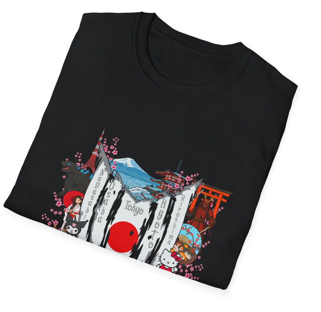 Japan (HelloKitty) Collage T Shirt