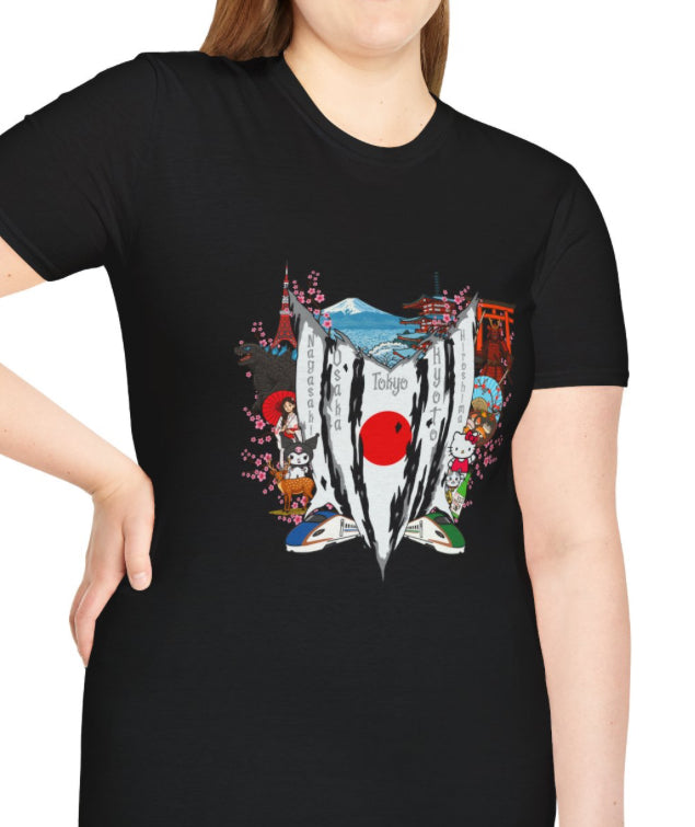 Japan (HelloKitty) Collage T Shirt