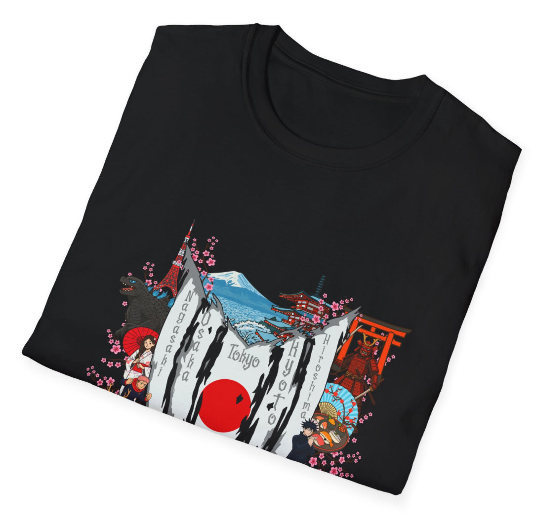 Japan (Juju) Collage T Shirt