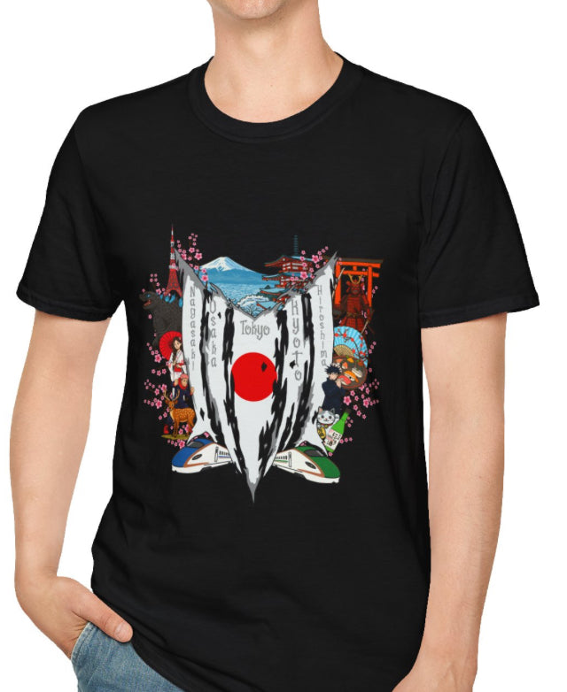 Japan (Juju) Collage T Shirt