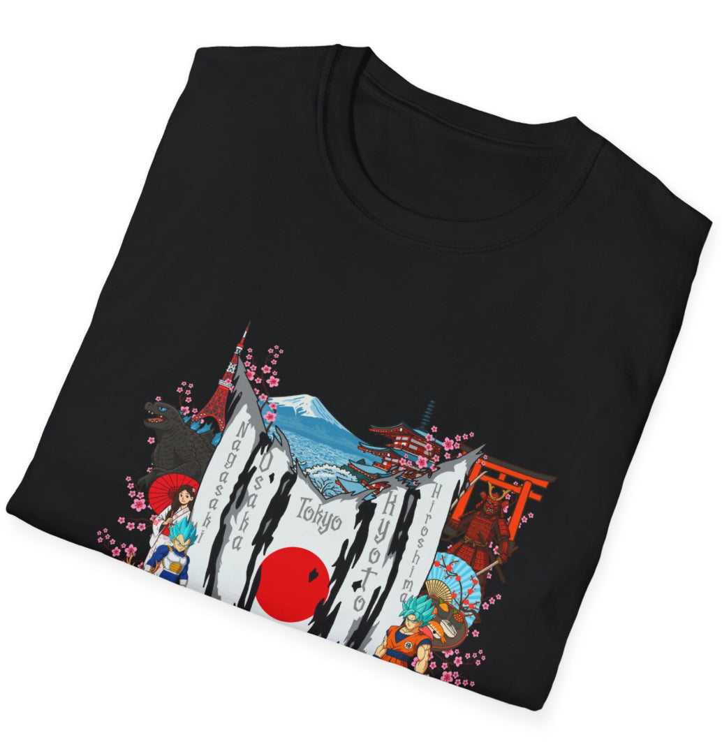 Japan (GokuVeg) Collage T Shirt