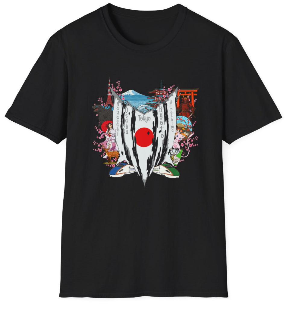 Japan (Mew2) Collage T Shirt