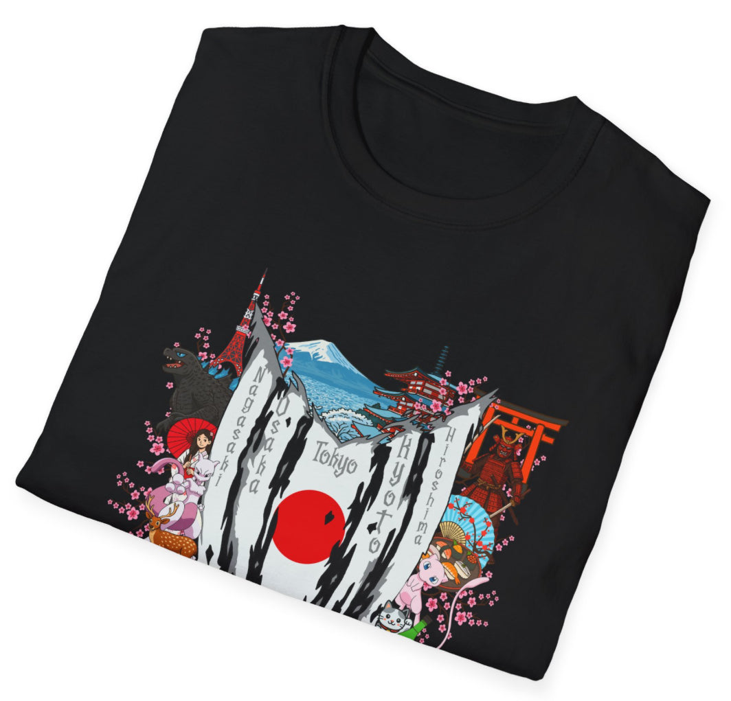 Japan (Mew2) Collage T Shirt
