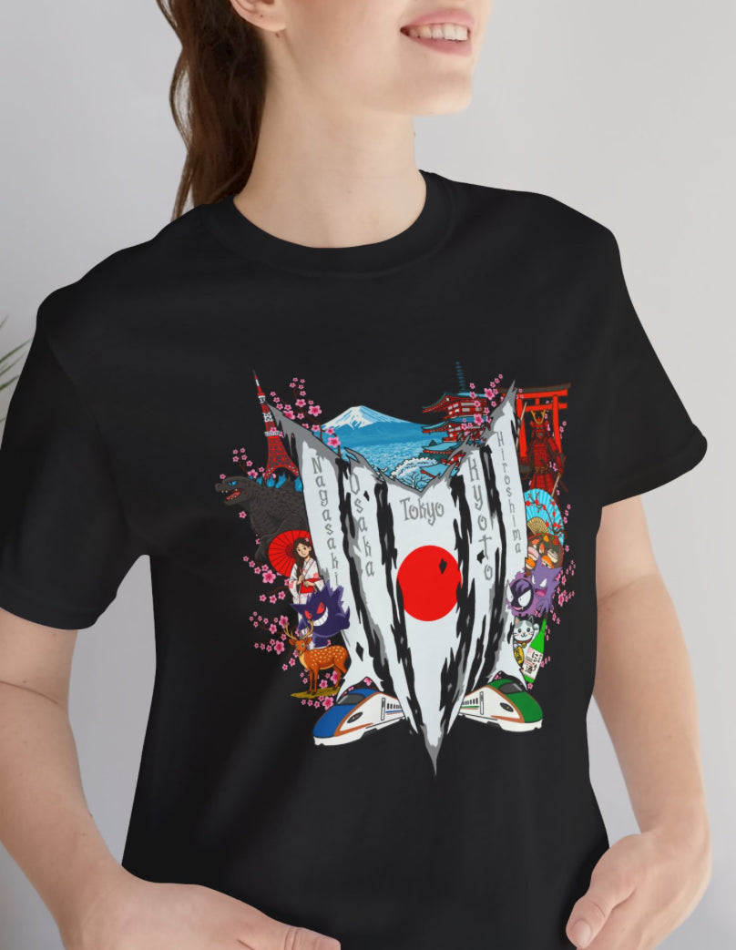 Japan (Ghost) Collage T Shirt