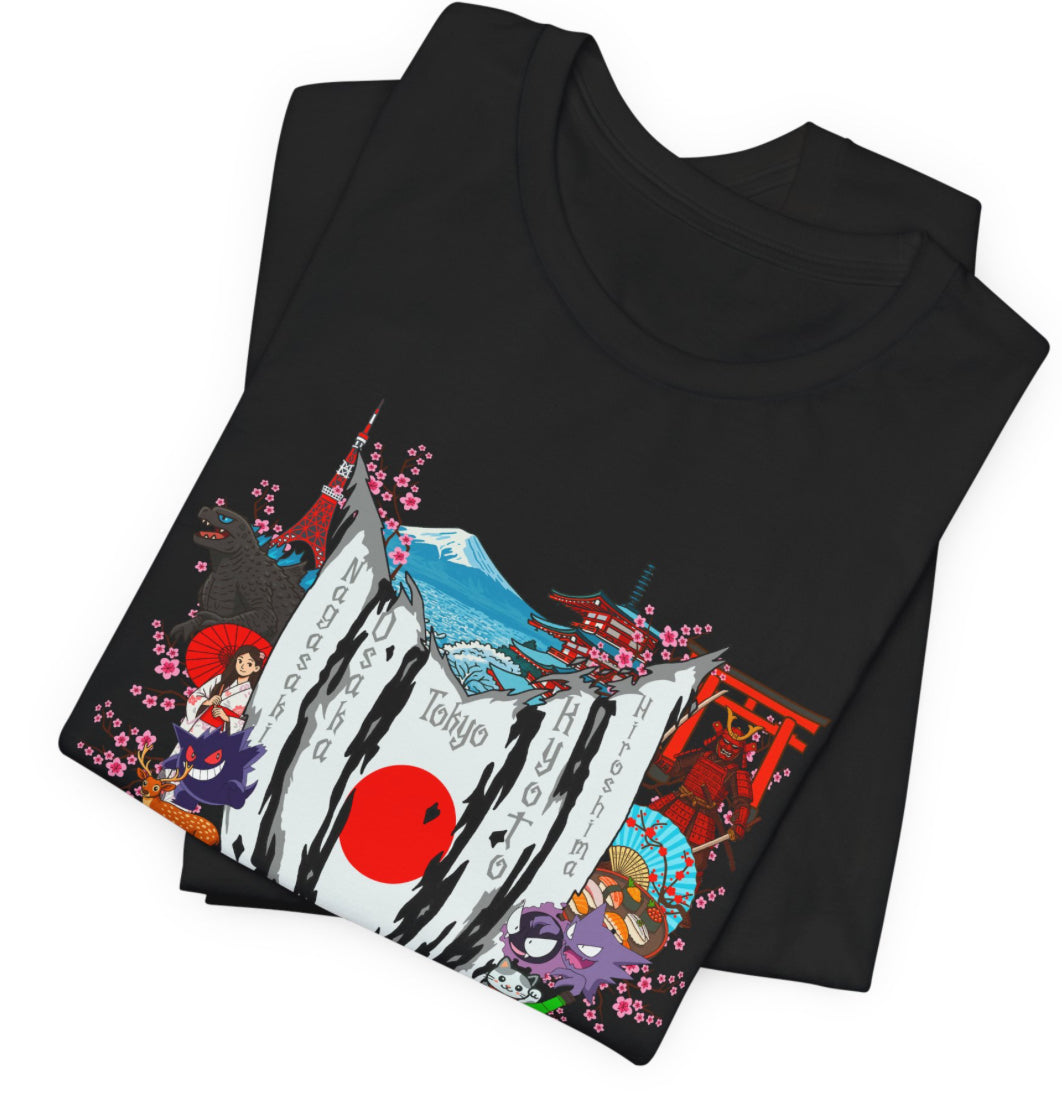 Japan (Ghost) Collage T Shirt