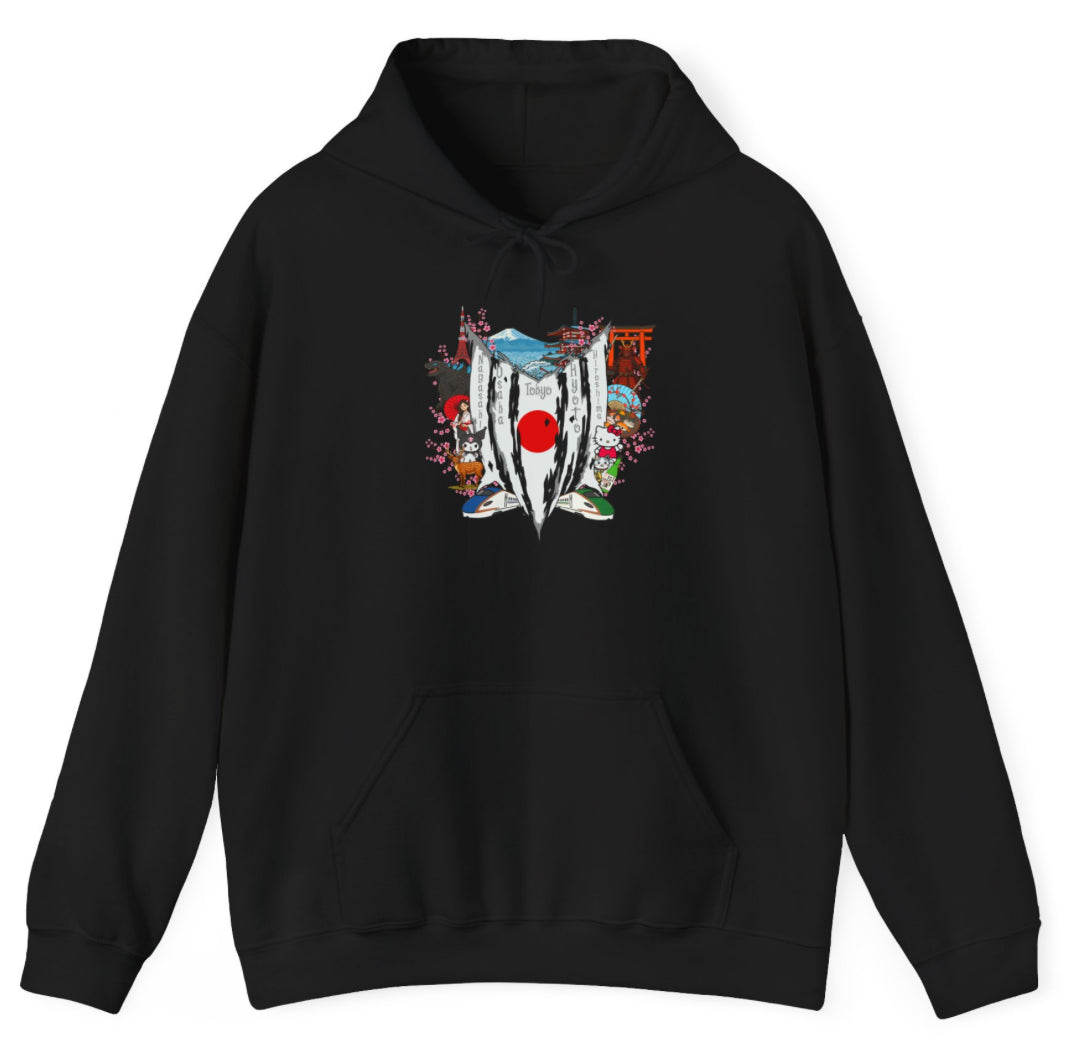 Japan HelloKitty Collage Hoodie