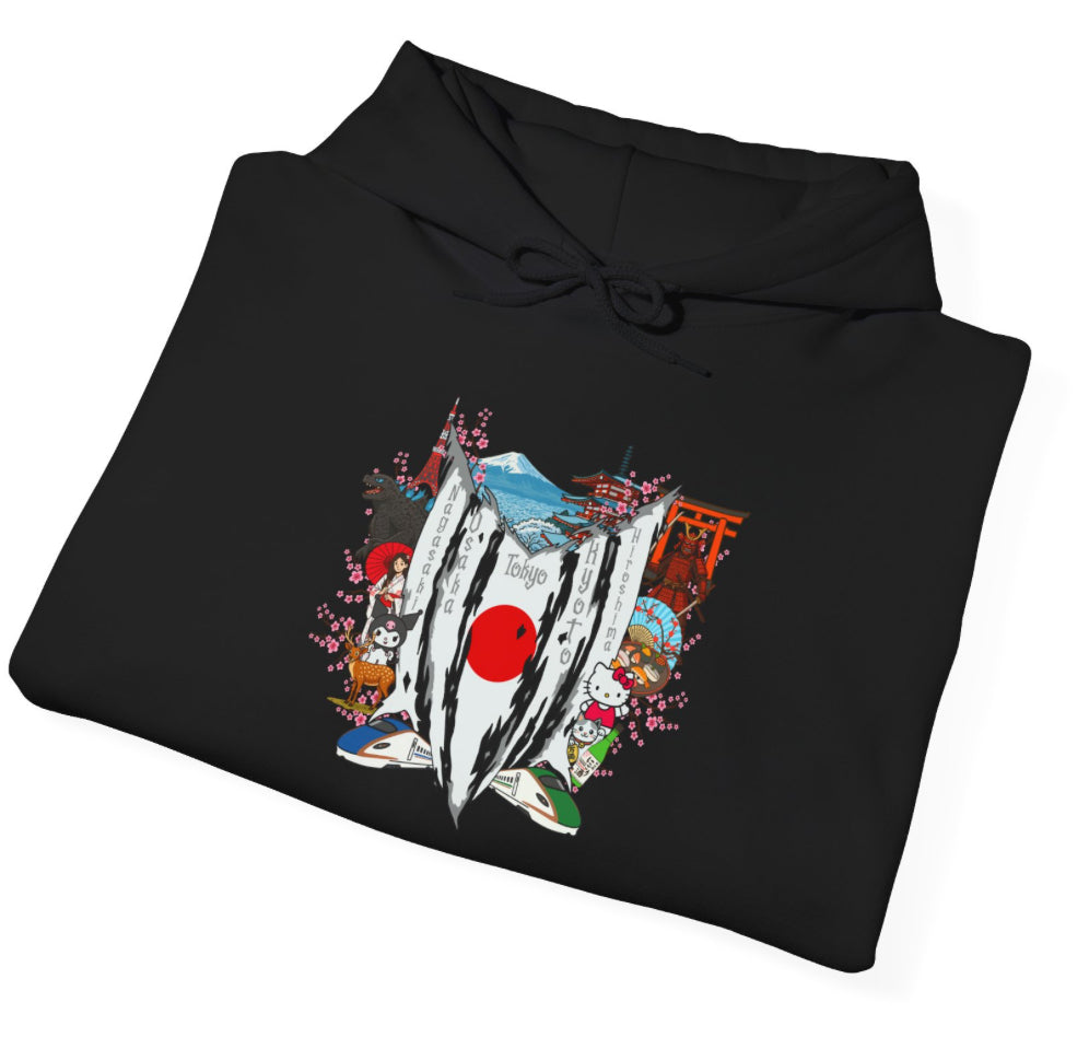 Japan HelloKitty Collage Hoodie