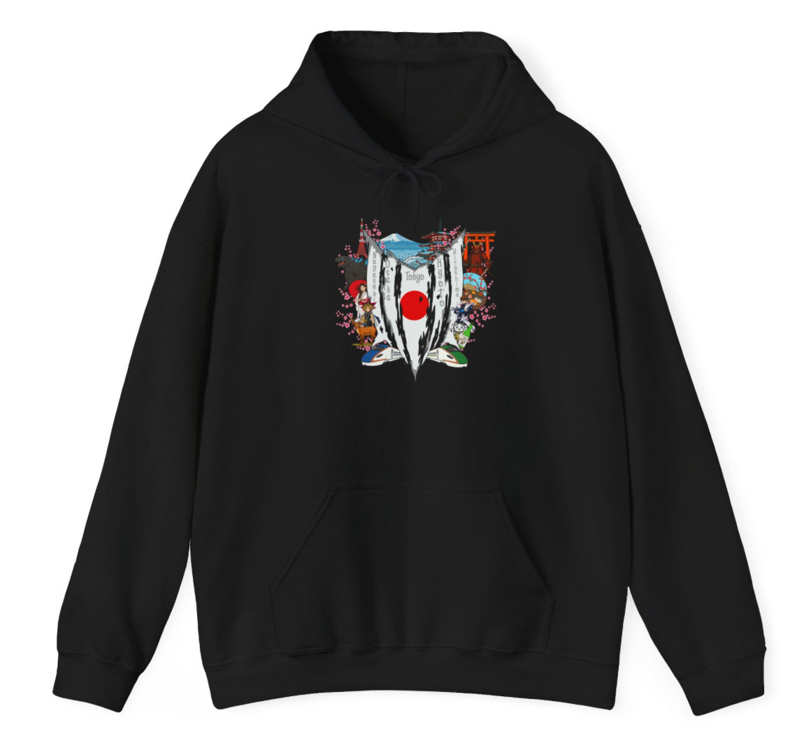 Japan SetoYugi Collage Hoodie