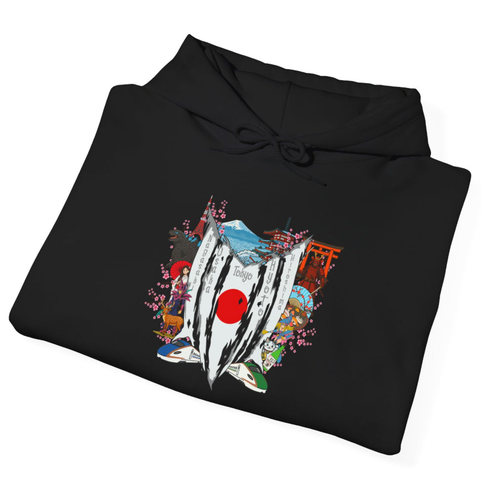 Japan DarkMagGirl Collage Hoodie