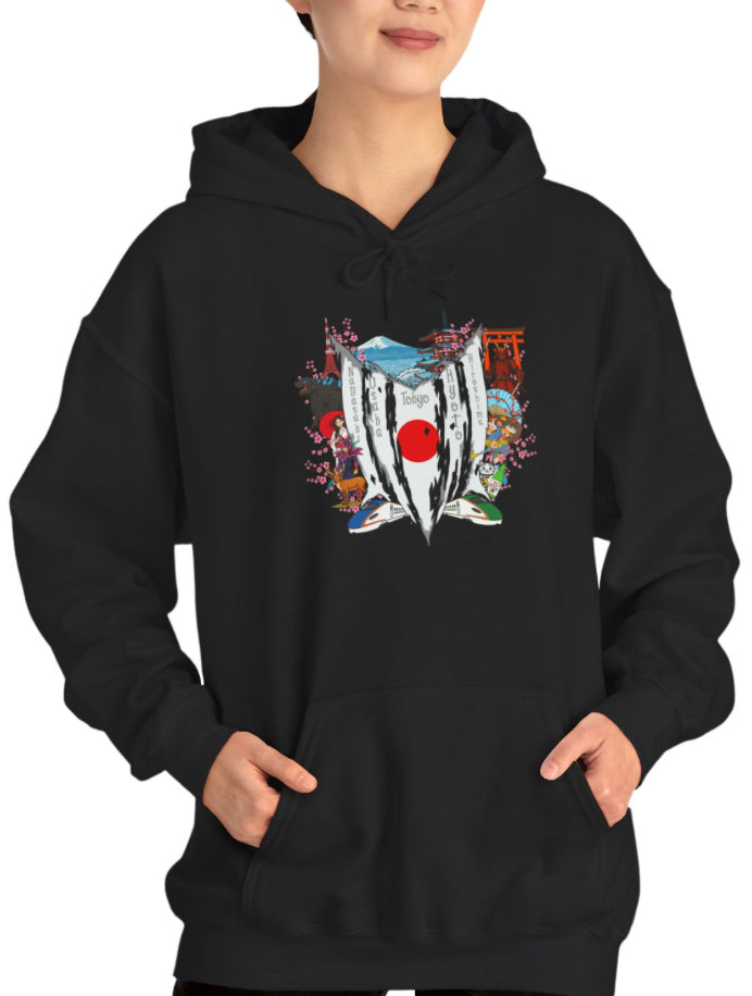 Japan DarkMagGirl Collage Hoodie