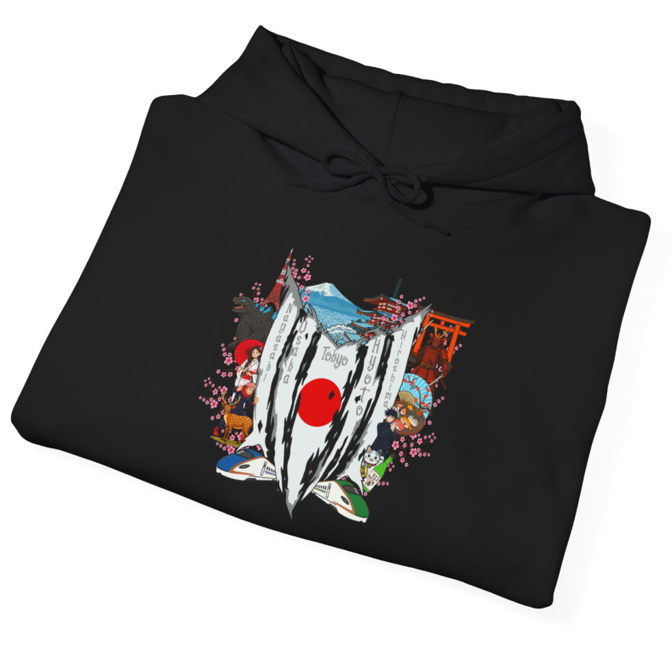 Japan Juju Collage Hoodie