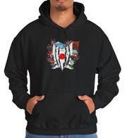 Japan BlackChaos Collage Hoodie