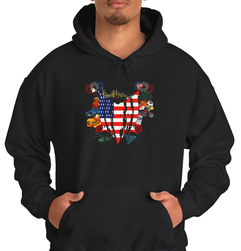 USA (NYC) Collage Hoodie