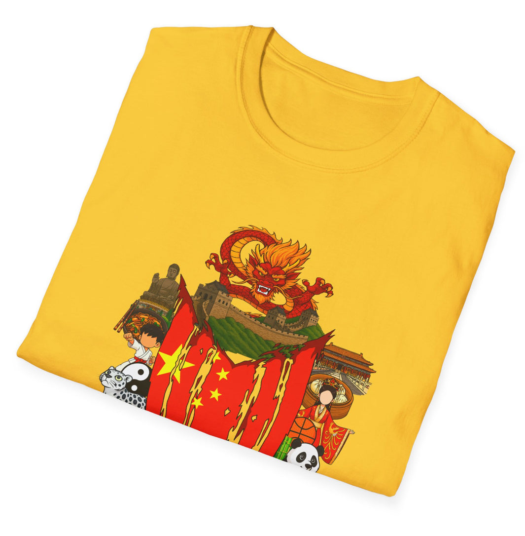China Collage Tshirt (Monkey New Year)