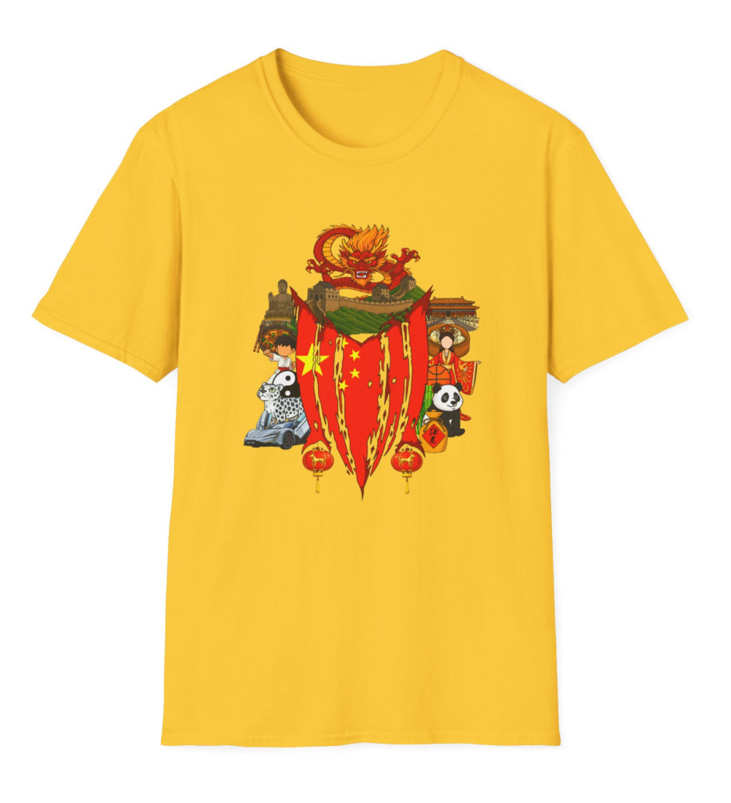China Collage Tshirt (Dog New Year)