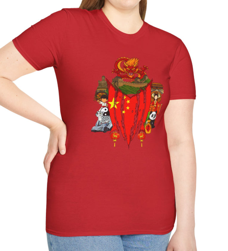 China Collage Tshirt (Rabbit New Year)