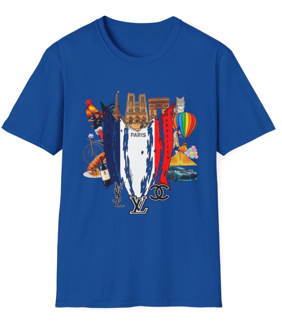 France Collage Tshirt