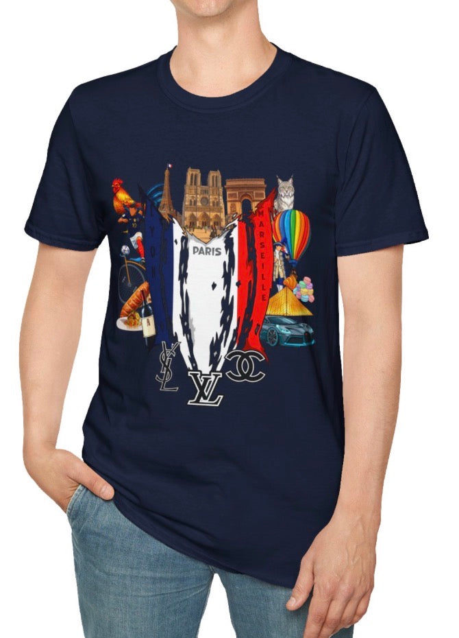 France Collage Tshirt