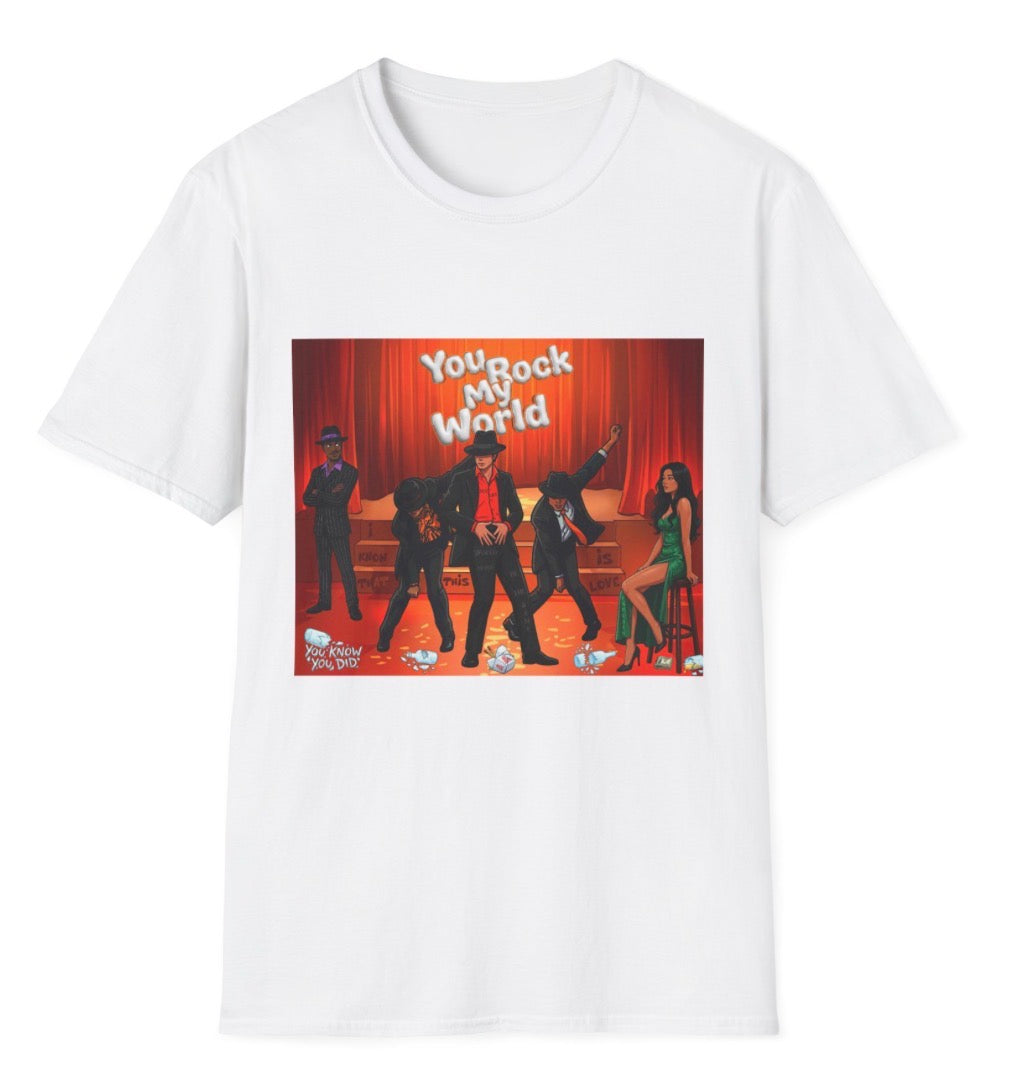 Michael Jackson You Rock My World Tshirt